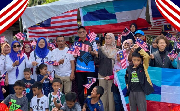  Program Jiwa Komuniti Madani Merdeka Dan Pelancaran Kibar Jalur Gemilang Peringkat DUN Kukusan