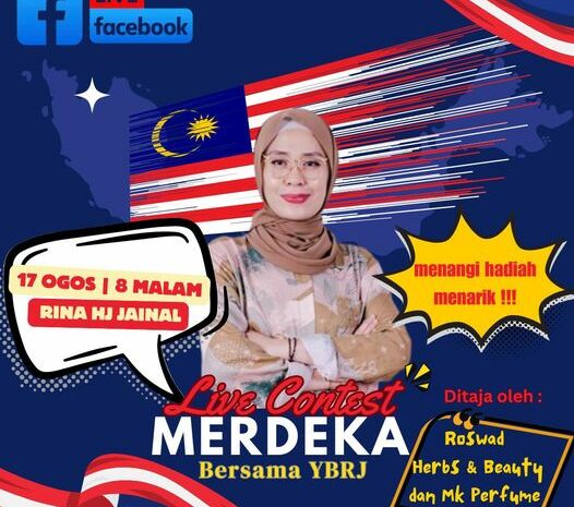  LIVE Facebook Contest Sempena Bulan Kemerdekaan!