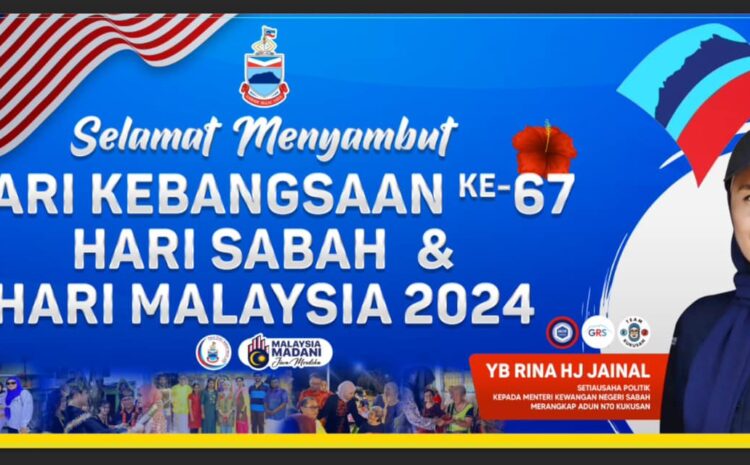  Selamat Menyambut Hari Kebangsaan Ke 67, Hari Sabah Dan Hari Malaysia 2024