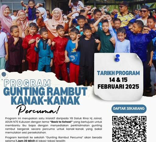  Program Gunting Rambut Percuma Kukusan